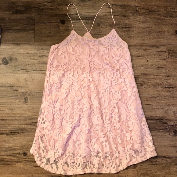 Francesca's Collections Dresses & Skirts - Sweet Summer Floral Lace Dress